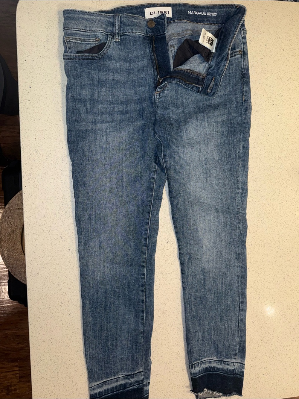 DL1961 Men’s Margaux Skinny Jeans in Light Blue Wash